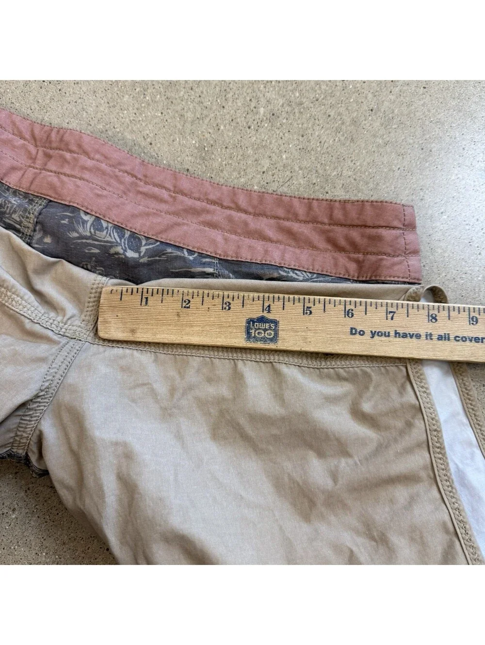 Howler Bros Board Shorts Mens 34 Gray Drawstring Pockets Surf Swim Trunks